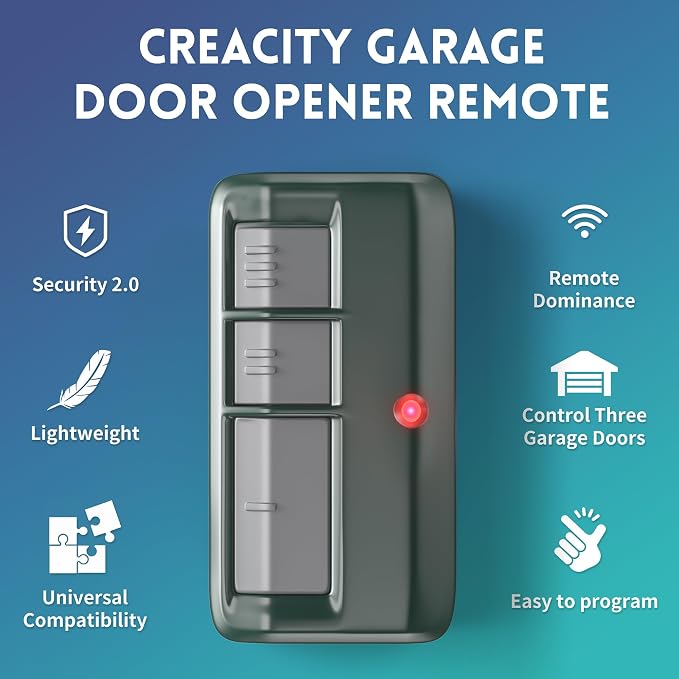 2 for Chamberlain LiftMaster Craftsman Garage Door Opener Remote 893LM 893Max - Image 2