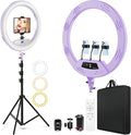 22"Ring Light with Stand, Ring Light Tripod by MACTREM