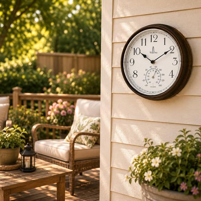 Outdoor Clocks for Patio Waterproof - Image 6