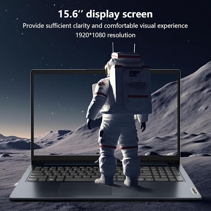 Lenovo IdeaPad 15.6" FHD Laptop, Intel Core i5-1235U (10 Core up to 4.40 GHz), Intel Iris Xe Graphics, 16GB RAM, 1TB SSD, SD Card Reader, WiFi 6, HDMI, Windows 11 Home in S, Abyss Blue - Image 5