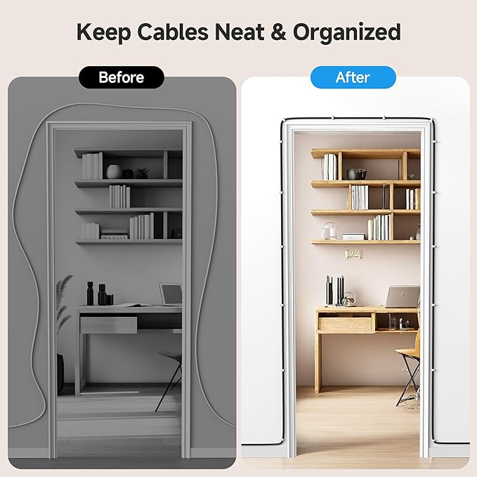 Cable Matters 200-Pack Nail-in Cable Clips Cord Organizer, 7mm / 0.27 inches - Image 3