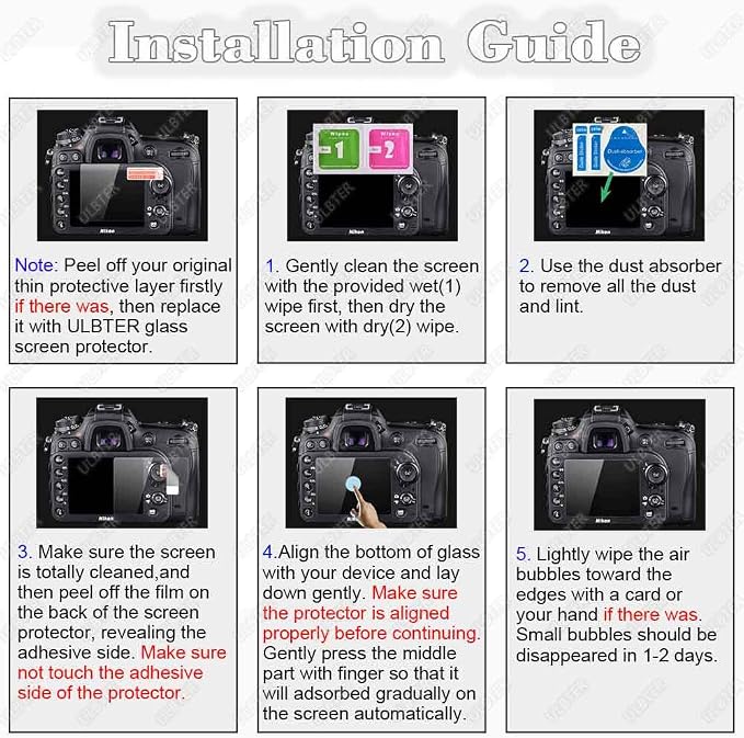 ULBTER Screen Protector for Sony A7 IV Alpha 7 IV A7IV A7M4 A74 & Hot Shoe - Image 7