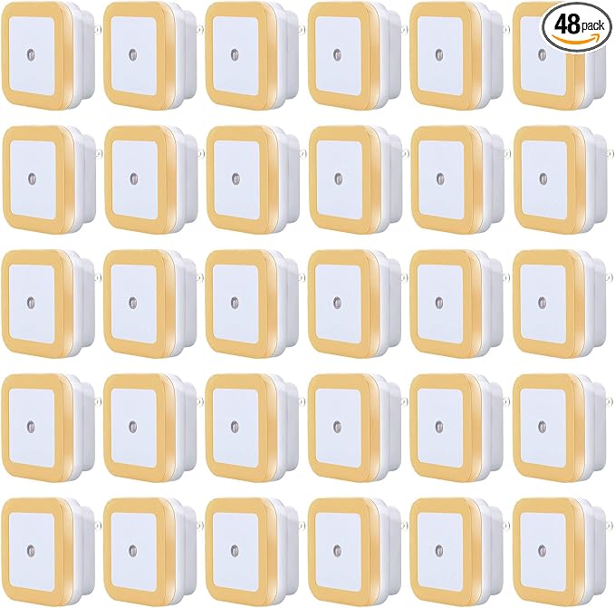 Tuanse 48 Pack LED Night Lights Plug into Wall Smart Sensor Sensor Automatic by Tuanse