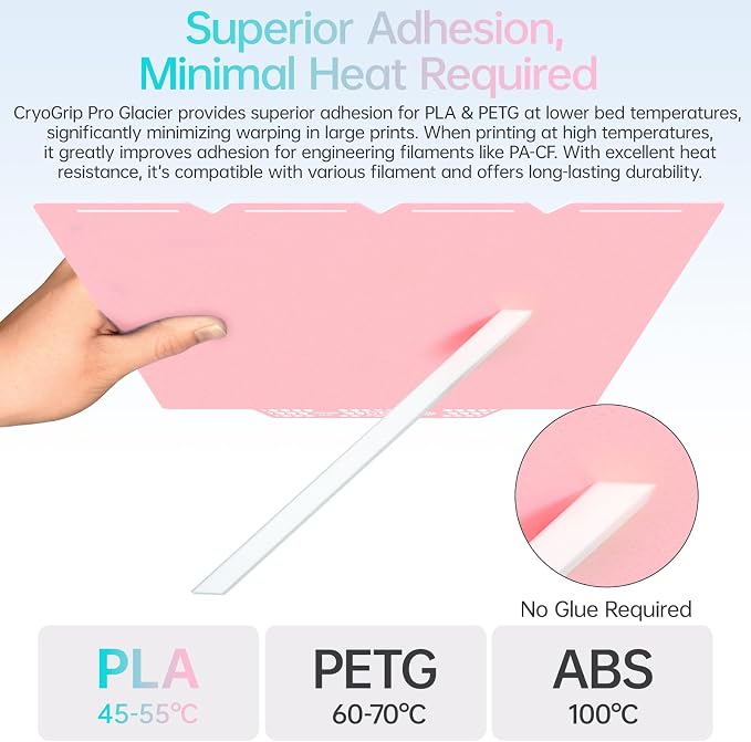 BIQU CryoGrip Pro Glacier Pink Compatible - Image 2