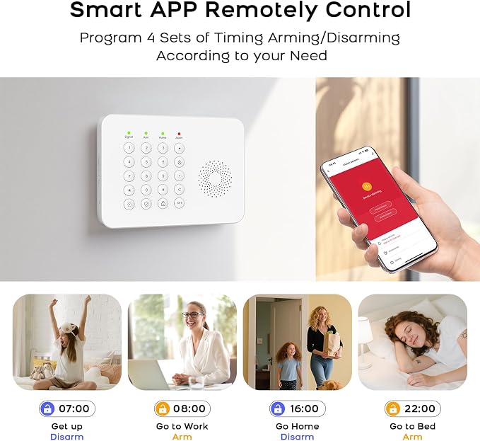 2026 Alarm System for Home Security, 20 Piece DIY Home Alarm System - Image 7