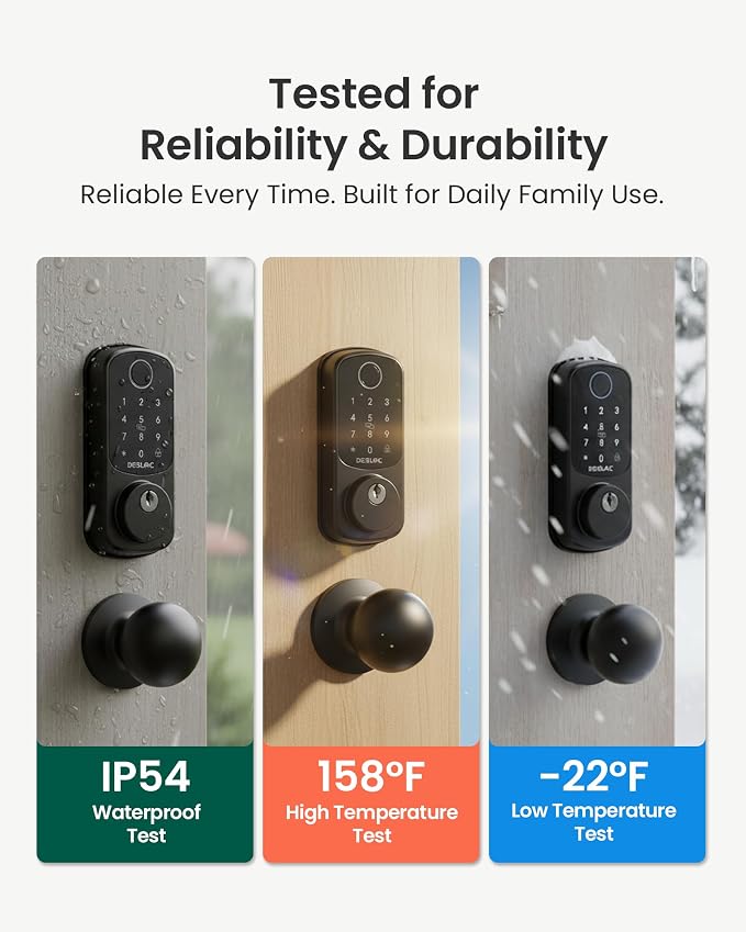 DESLOC B200 Fingerprint Smart Lock - Image 8