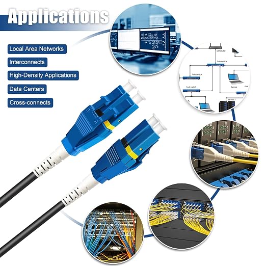 50-Pack - 5m Uniboot LC to LC Armored Fiber Patch Cable, Singlemode 9/125um - Image 6