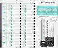 600 E8 Weekly Thermal Time Cards by Unknown