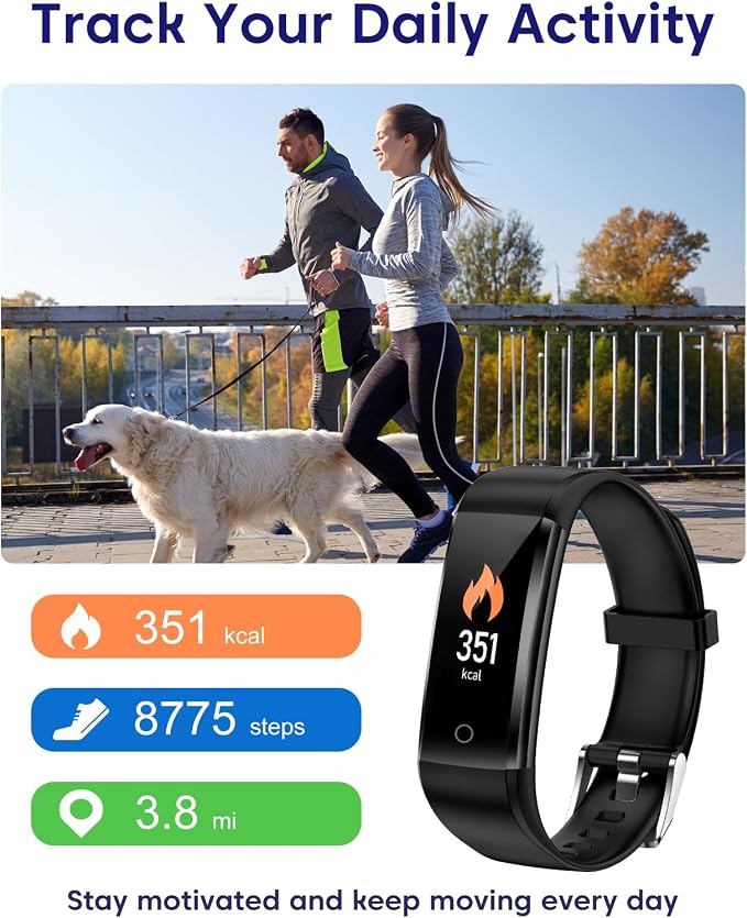 Pedometer Watch No Bluetooth No APP No Phone Required, Simple Fitness Tracker - Image 4
