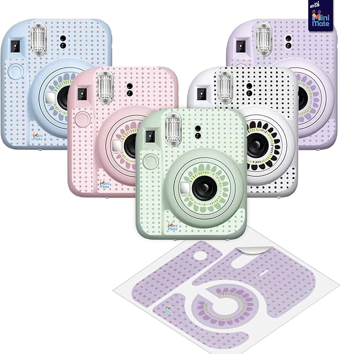 Fujifilm Instax Mini 12 Instant Camera Clay White + Carrying Case + Fuji Instax - Image 7