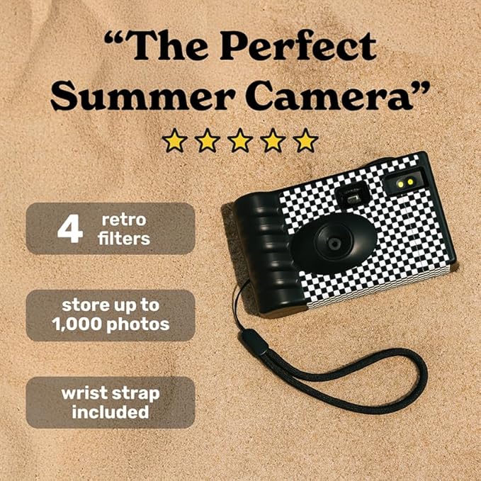 LENSY Screen Free Digital Camera | Four Built in Filters | Rechargeable - Image 5