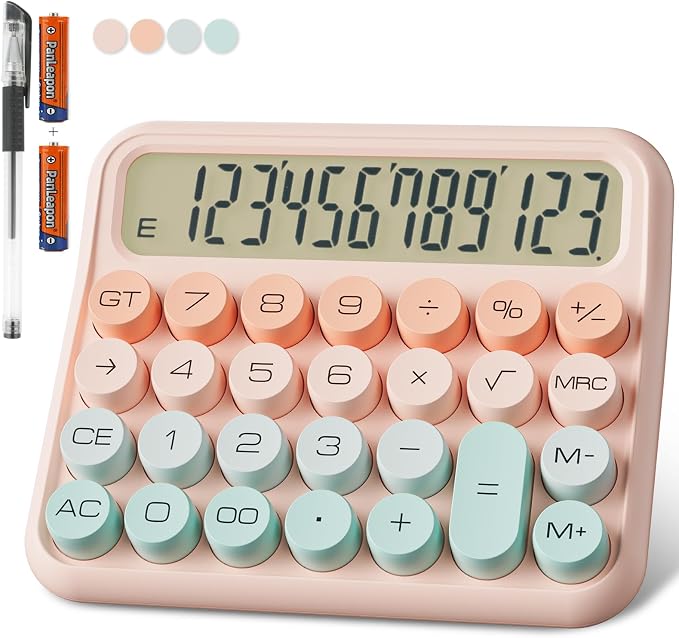 DECKLIT Battery Desk Calculator by DECKLIT