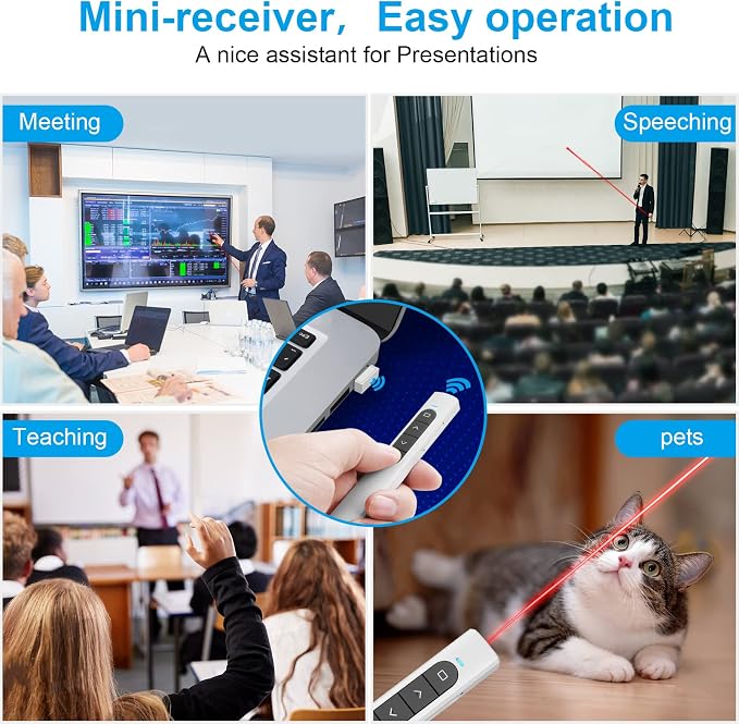 Presentation Clicker Wireless Presenter Remote - Image 6