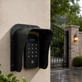 Ring Doorbell Cover Weatherproof, Large Metal Ring Doorbell Protector, Access by Laowu