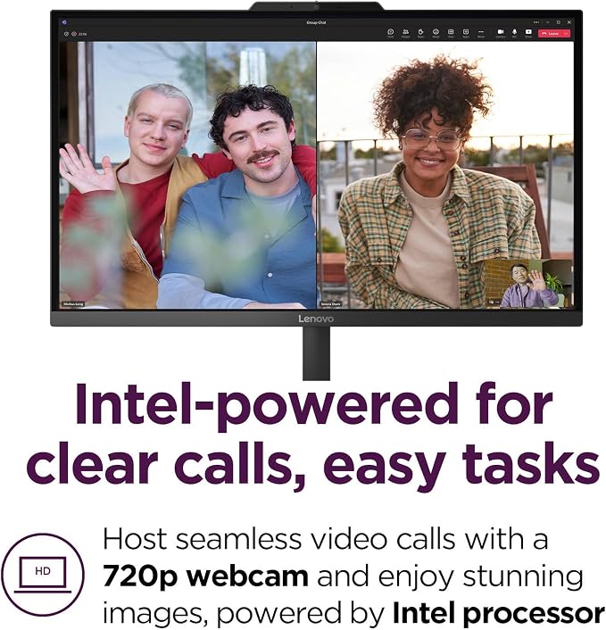 Lenovo IdeaCentre All-in-One Desktop Computer, 8GB RAM 512GB SSD | Intel 4-Core Processor, 24" FHD Anti-Glare IPS Display, Wi-Fi 6, Bluetooth 5.2, Windows 11, Everyday Use AIO - Image 4