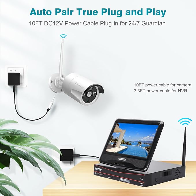 10CH Expandable Wireless Security Camera System - Image 2