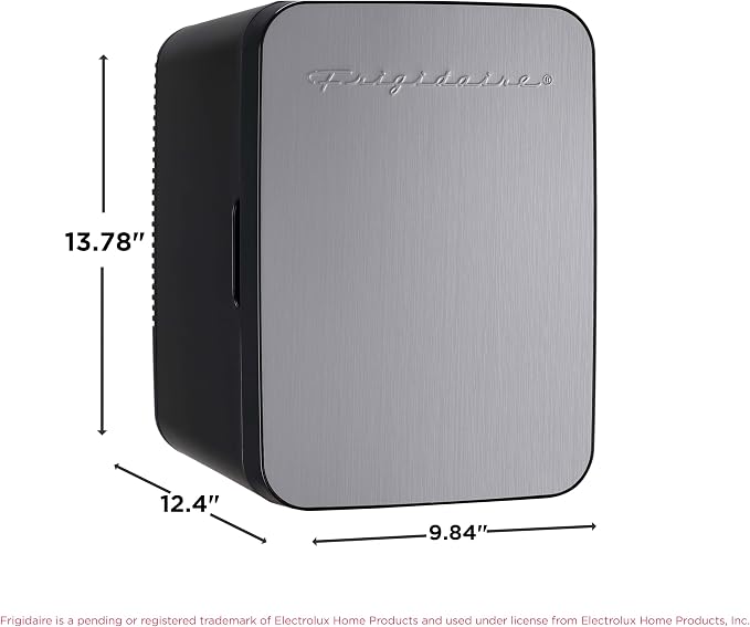 Frigidaire Portable 10L, 15-can Mini Fridge Brushed Stainless Rugged Refrigerator, EFMIS188-SS - Image 5