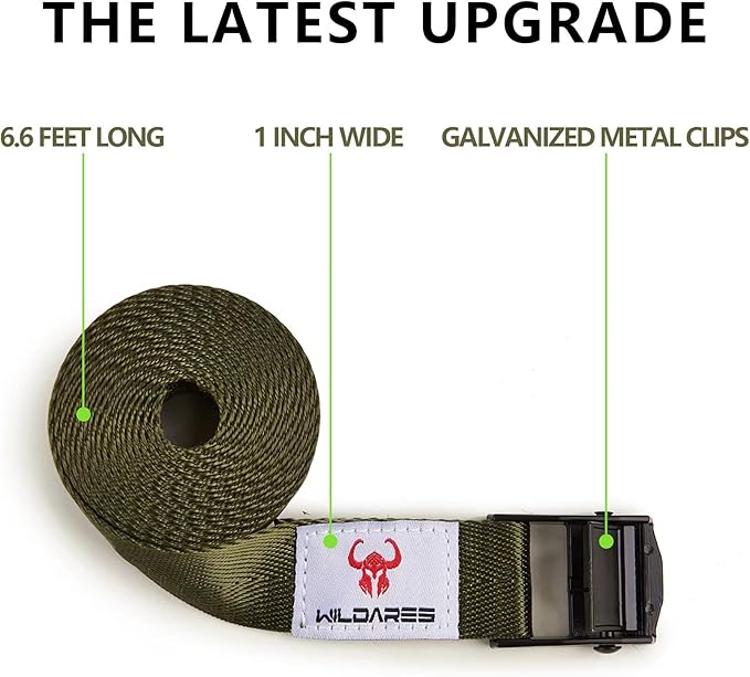 1" x 6.6' Trail Cam Strap, Game Camera Straps, Trail Camera mounting Straps - Image 2