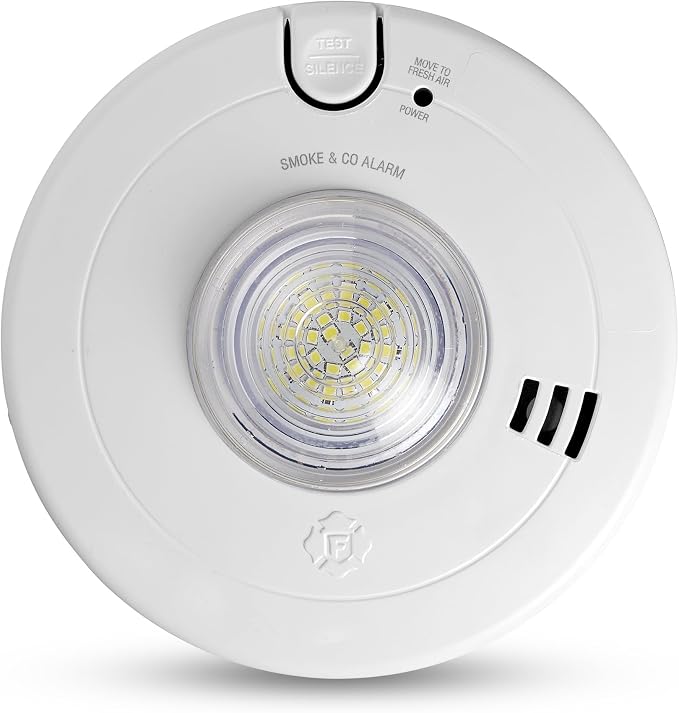 First Alert SMCO110LED-AC, Hardwire Combination Smoke & Carbon Monoxide Alarm by FirstAlert