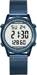 Women's Step Counter Pedometer Watch by TIMEURE