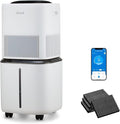 LEVOIT Superior 6000S Smart Evaporative Humidifiers for Home Whole House up to 3000ft², 23L, Last 72-Hour, Premium Filter, Dry Mode, Wheels & Water Fill Hose, Foldable Storage, Sleep Mode, New Edition by Levoit