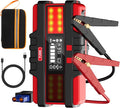 Battery Jumper Starter Portable, 2500A (12V) - Portable Booster Pack with Voltage Detection & Protection for Gas/Diesel (Up to 8.0L/6.5L) by SAFEMATE