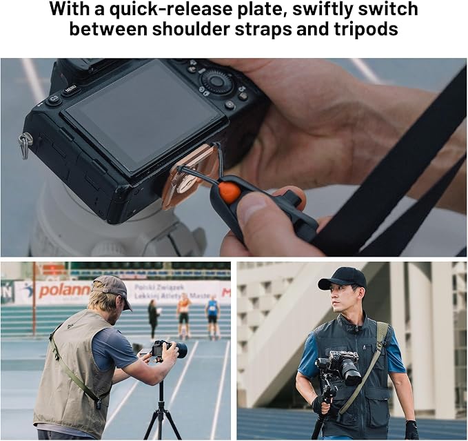 PGYTECH Camera Strap Pro, Quick Release Heavy Duty Camera Shoulder Strap - Image 8