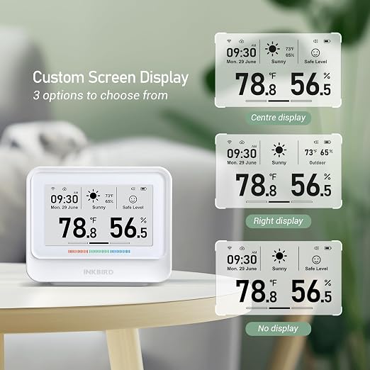 INKBIRD WiFi Thermometer Hygrometer, Temperature and Humidity Sensor - Image 9