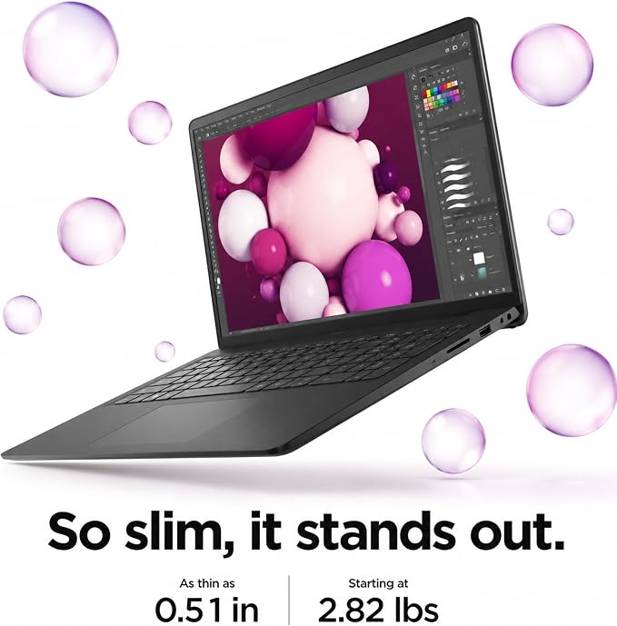 Dell 15 DC15250 Touch Laptop Intel i7-1355U(10-Core) 32GB DDR5 RAM 2TB SSD | 15.6" FHD Touchscreen, Wi-Fi 6, AI Copilot, Windows 11 Pro 2026 Computer for Business & Student - Image 6