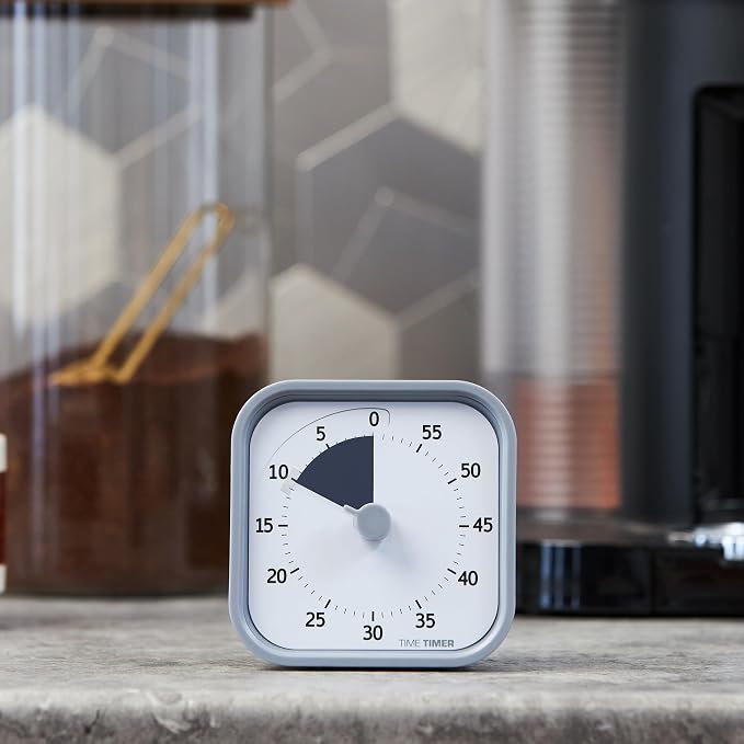 Time Timer MOD 60-Minute Visual Timer, Home Edition, Silent Operation, Study - Image 3