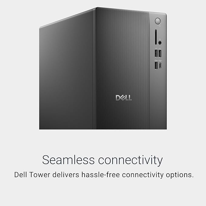 Dell Tower Desktop, Intel Core Ultra 7-265, 16GB DDR5 RAM, Windows 11 Pro | Intel UHD Graphics, 1TB PCIe NVMe SSD, Wi‑Fi 6, Gigabit Ethernet, Wired Keyboard, Business Ready, ECT1250 - Image 3