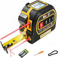 4-in-1 Tape Measure 196ft Laser Tape Measure 16ft Manual Tape by Kzxil