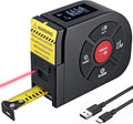 BINTA 2-in-1 Laser Tape Measure, 164Ft/50M Laser Measurement Tool & 16.5Ft/5M by BINTA