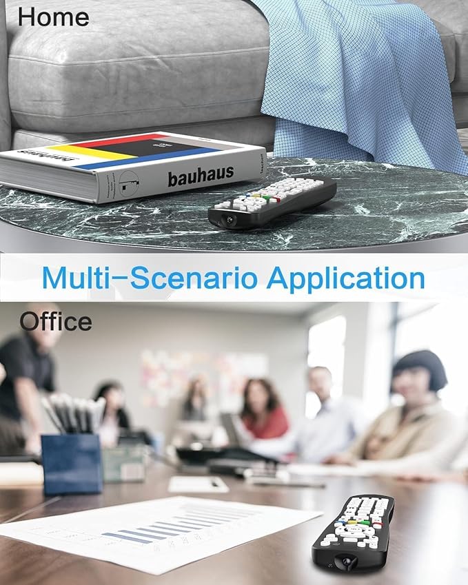HD 1080P Hidden Camera TV Remote Spy Camera 2 in 1 Use WiFi Cameras - Image 3