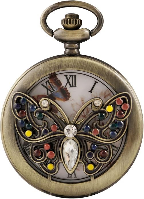 Men's Pocket Watch, Arabic Digital Dial Pocket Watches - Image 2