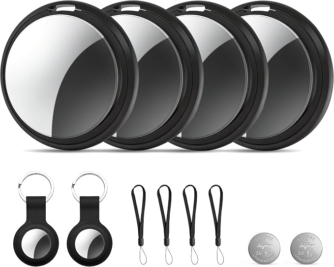 4 Packs Air Tracker Tags Compatible by BowenBoWatershoes
