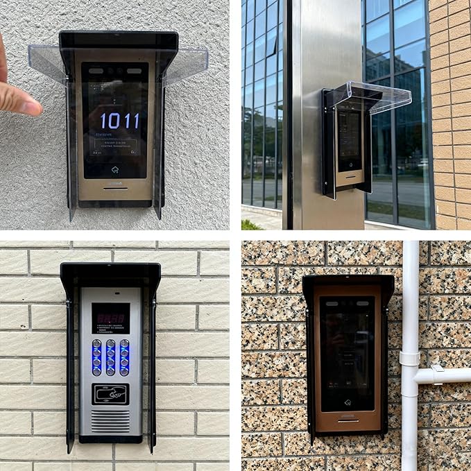 Doorbell Rain Cover, Gate Outdoor Keypad Cover, Universal Flip-Open Rain Shield - Image 7