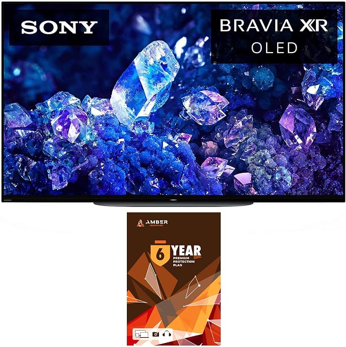 Sony XR48A90K 48 Inch 4K Bravia XR OLED High Definition Resolution Smart TV with 6 Year Amber Protection Plan (2022) by Unknown