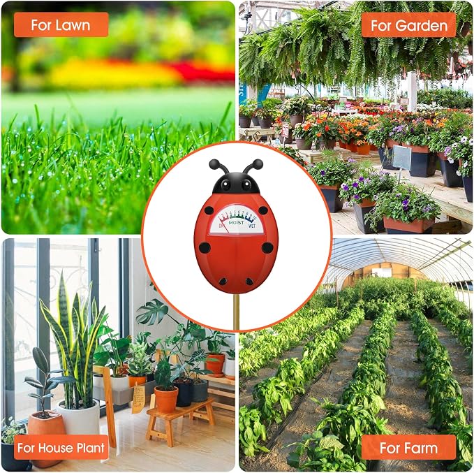 UNIWA Soil Moisture Meter, Plant Moisture Meter, Soil Hygrometer Sensor - Image 5