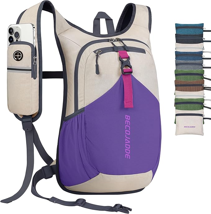 BECOJADDE 20L Small Hiking Backpack by BECOJADDE