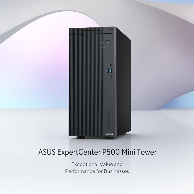 ASUS ExpertCenter P500 Mini Tower Desktop, Intel Core i5, 16GB DDR5 RAM, 512GB SSD, Windows 11 Pro, Bundled Keyboard and Mouse, P500MV-XS503 - Image 2