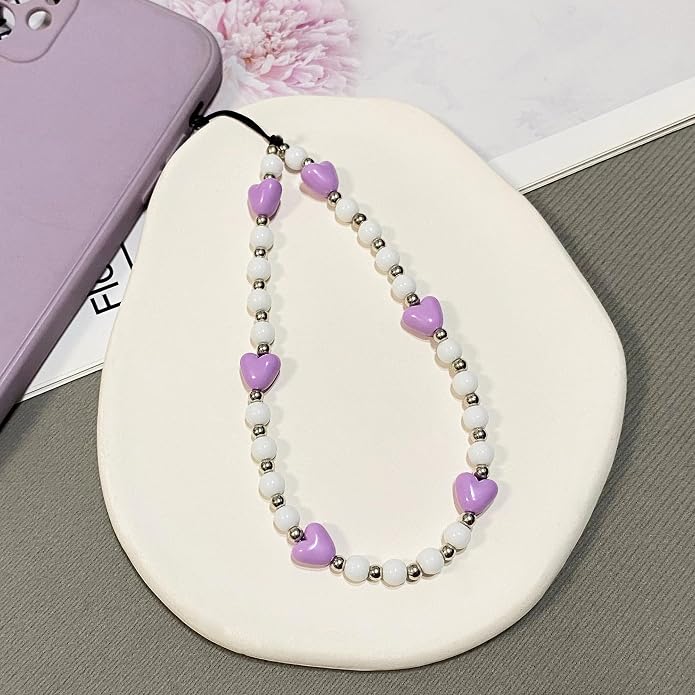 Phone Charm Strap Cute Phone Lanyard Wrist Strap Bracelet Accessories - Image 4