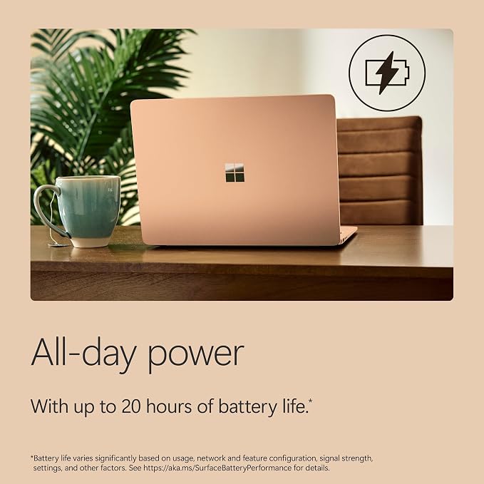 Microsoft Surface Laptop (2026), 13.8-inch Premium Performance Laptop, Snapdragon X2 Elite Processor, Touchscreen Display, 16GB RAM, 512GB SSD Storage, Windows 11 Copilot+ PC Built for AI, Dune - Image 3
