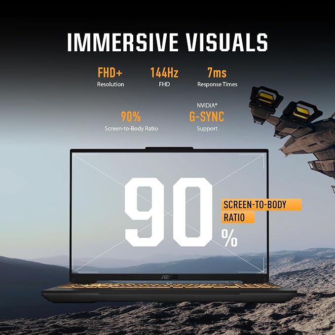 ASUS TUF Gaming F16 (2024) Gaming Laptop, 16” FHD+ 144Hz IPS-Level 16:10 Display, Intel® Core™ 5 210H Processor, NVIDIA® GeForce RTX™ 4050, 8GB DDR5, 512GB PCIe Gen4 SSD, Wi-Fi 6, Windows 11 Home - Image 5