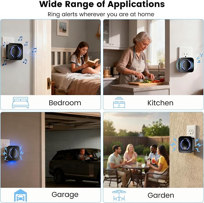 Smart WiFi Wireless Doorbell Chime - Image 7