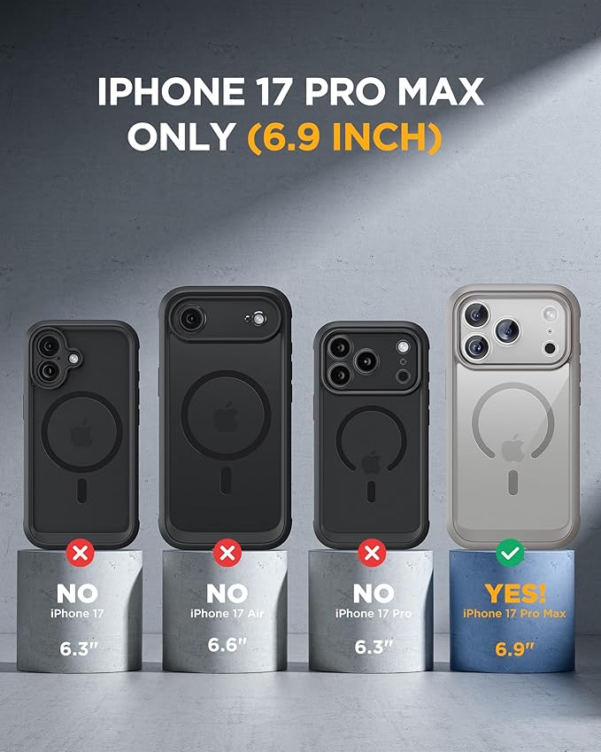 Miracase Magnetic for iPhone 17 Pro Max Case - Image 7