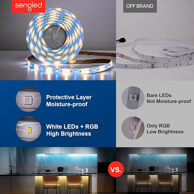 Sengled Smart Zigbee Multicolor Light Strip, 2M Base Kit, Hub Required - Image 3