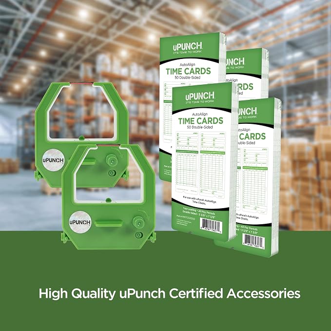 uPunch 2 Pack Ribbon/200 Card Combo - Image 5