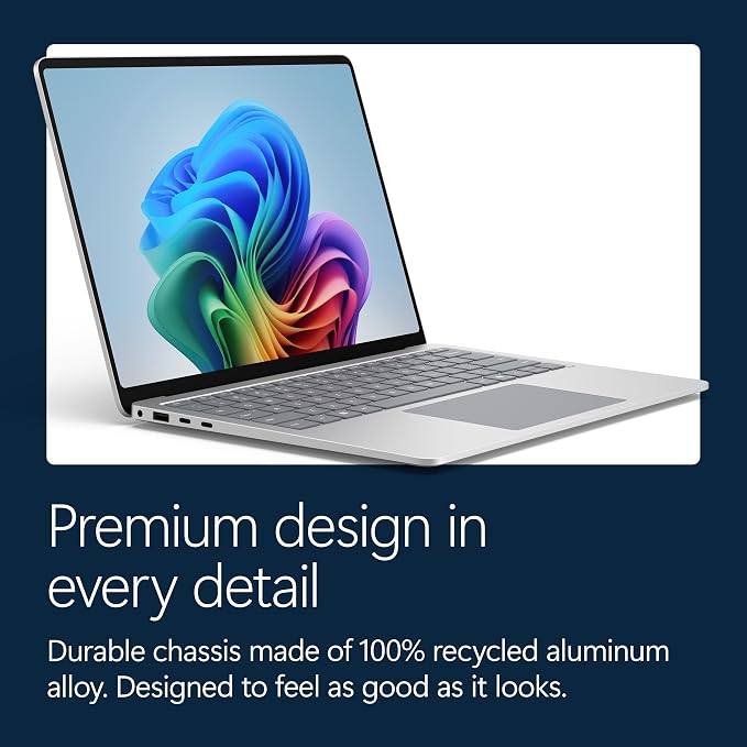 Microsoft Surface Laptop (2026), 13.8-inch Premium Performance Laptop, Snapdragon X2 Elite Processor, Touchscreen Display, 16GB RAM, 1TB SSD Storage, Windows 11 Copilot+ PC Built for AI, Platinum - Image 7