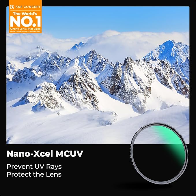 K&F CONCEPT 46mm MC UV Protection Filter - Image 2